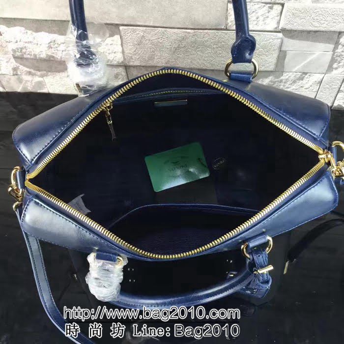 普拉達PRADA原單 PRADA0828原版油臘皮 手提肩背包 PHY1116